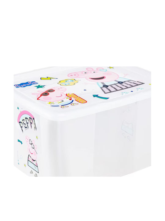 Keeeper Cutie Depozitare Jucării Din Plastic Transparent 55.5x40x30cm