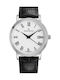 Claude Bernard Classic Ανδρικό Ρολόι 39mm Μπαταρίας με Μαύρο Δερμάτινο Λουράκι