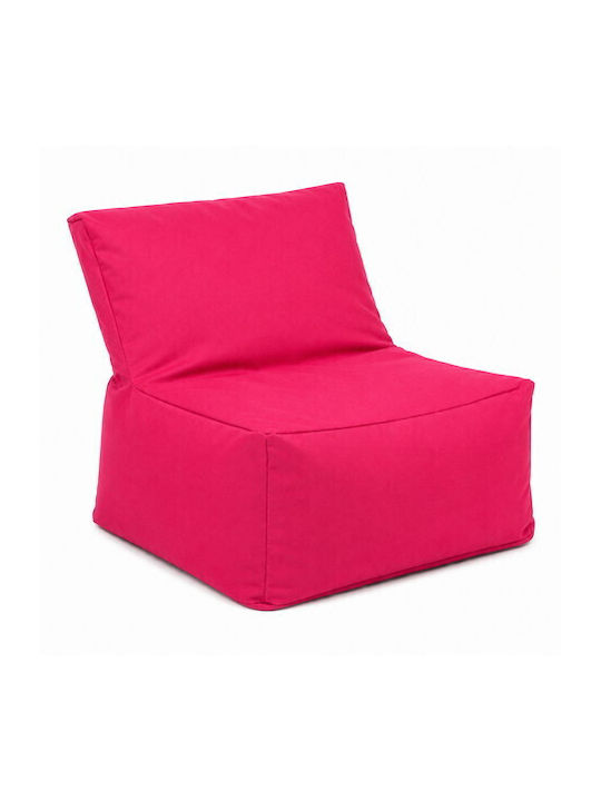 Bean Bag Chair Waterproof Fuchsia 75x75x35cm