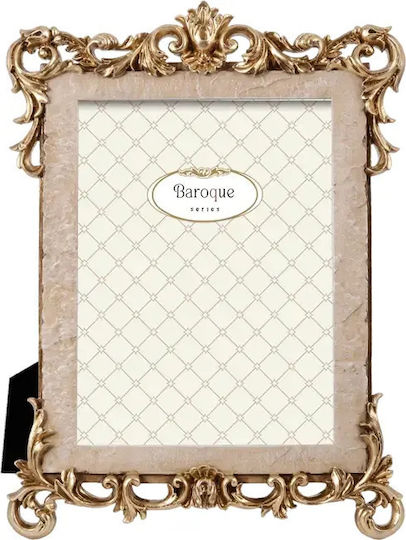 Plastic Photo Frame with Rose Gold Frame