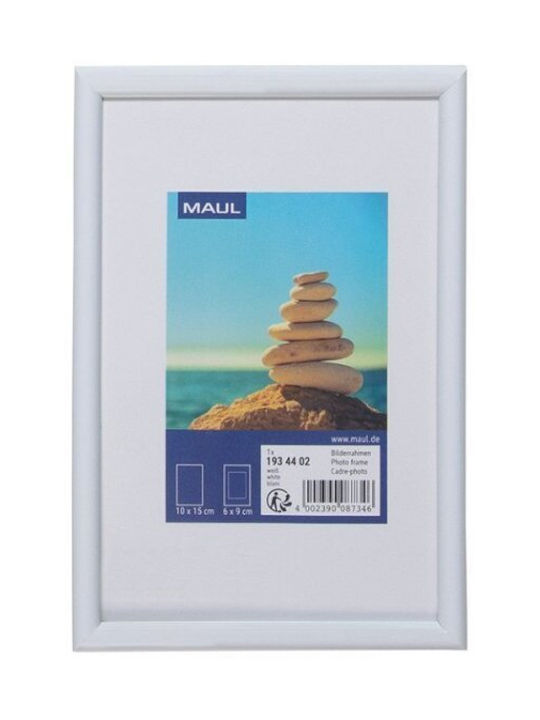 Maul Rama Foto Din Plastic Cu Cadru Alb
