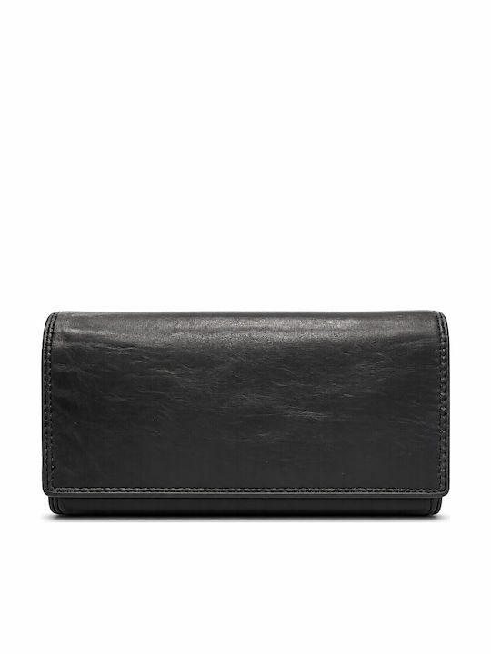 Leather Women's Wallet Black
