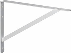 Metal Corner Shelf in White Colour 12pcs 205671