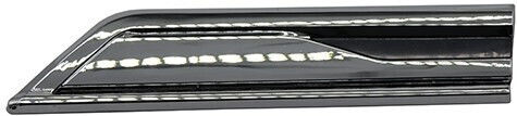 Vorne Links Fender Streifen Vw Touareg Chrom 18