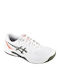 ASICS Geldedicate 9 Ανδρικά Παπούτσια Τένις για Χωμάτινα Γήπεδα Λευκά