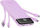 Charmast W1148 Power Bank 10000mAh with 2 USB-A...