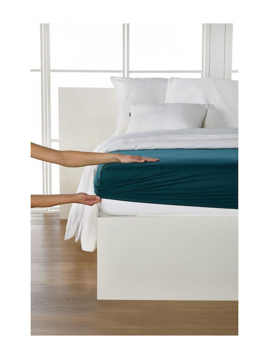 Living Home Boxspring Finejersey Bed Sheet Supe...