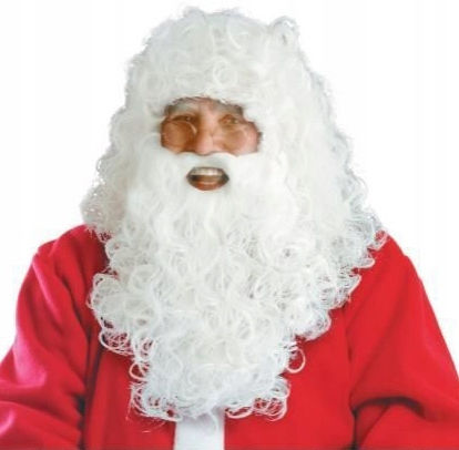 Santa Bart Perücke 1 Stück