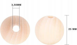 Korale 25mm 50pcs