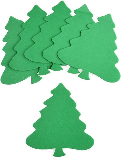 Schaum Weihnachtsbäume Dekorationsbasis 6 Stück