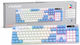 Forev FV-Q515 Gaming Μηχανικό Πληκτρολόγιο με RGB φωτισμό (Αγγλικό US) Μπλε
