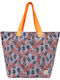 Bleecker & Love City Strandtasche Mehrfarbige