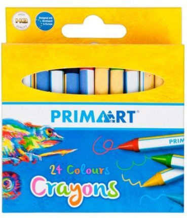 Wax Crayons 24 Colors 447733