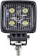 Strands Mini Led Προβολέας Εργασίας Flood Λευκό 10w 10v32v