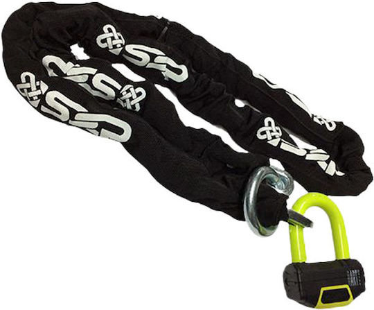 Sxp Set Of Chain And Motorcycle Disc Brake Lock Ev 100 Cm Art 4 Certification