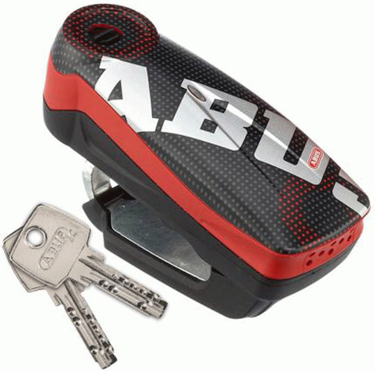 Abus Detecto 7000 Rs1 Motorradschloss Scheibenbremse Alarm Rot