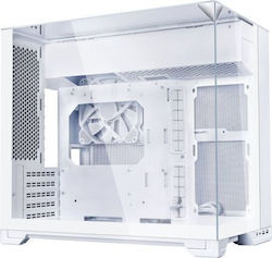 Lian Li Li O11 Vision-M Mini Tower Carcasă PC Alb