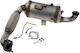 Soot Particulate Filter Exhaust System Ford C-Max Ii 2010-2019 1.6l Mpv Ford C-Max Ii Van 2010-2019 1.6l Van Ford Focus Iii 2010-2020 1.6l Hatchback