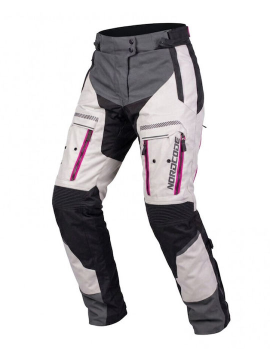 Nordcode Odyssey Γυναικείο Παντελόνι 4 Εποχών Grey/Pink Fluo