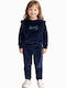 Kinder Sweatpants Set Blau