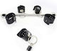 CyprusLoveShop Zador.gr BDSM - Fetisch Viergliedrige Manschettenfessel-Set