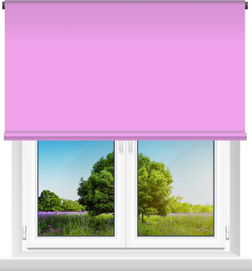 BetterHome Roller Blinds 321006 Total Blackout Pink Width 80 Height 80 cm MHB-7010-41-80x80