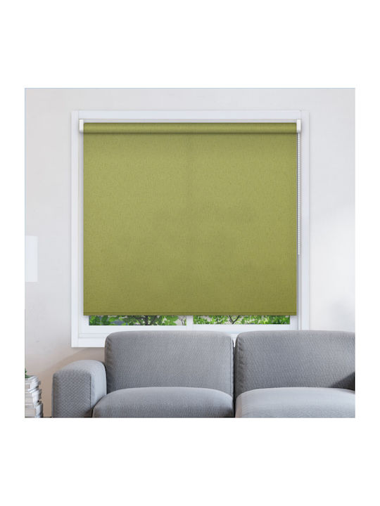 BetterHome Roller Blinds 528019 Partial Blackout Green Width 120 Height 80cm MHB-7004-19-120x80