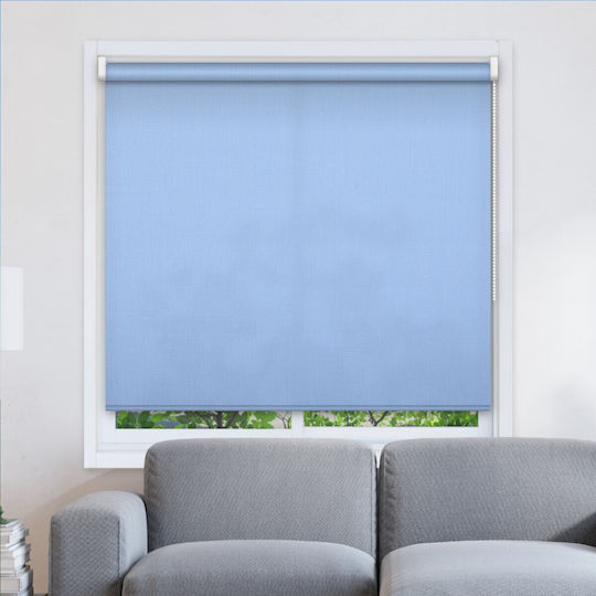 BetterHome Roller Blinds 583013 Partial Blackout Light Blue W80xH80cm MHB-7005-50-80x80
