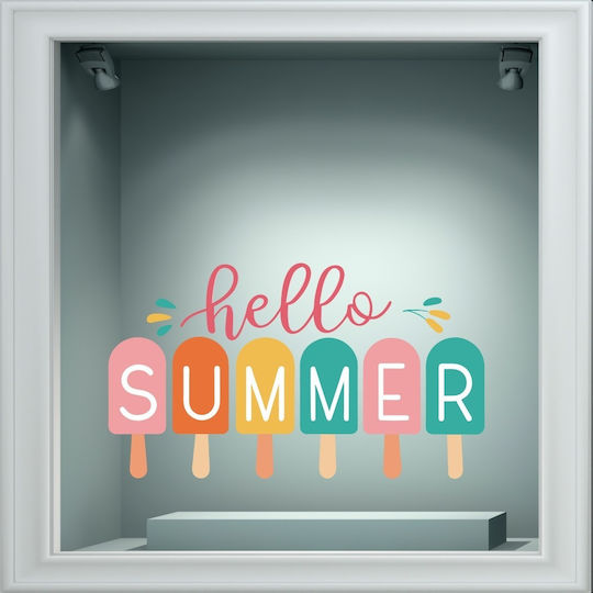 Αυτοκόλλητο Εκπτώσεων - Summer Sale 137 - 80cm X 45cm