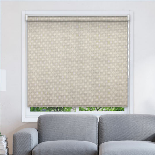 BetterHome Roller Blinds 305003 Partial Blackout Ecru Width 80 Height 100 cm MHB-7600-02-80x100