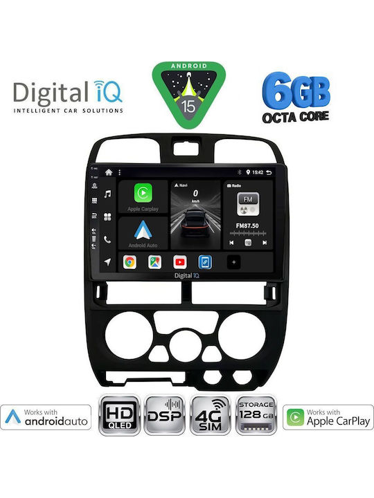 Digital IQ Car Audio System Isuzu D-Max 2002-2008 Bluetooth USB WiFi GPS Apple CarPlay Android Auto with 9" Touch Screen