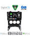 Digital IQ Car Audio System for Peugeot 3008 2008-2016 with A/C Bluetooth USB WiFi GPS Apple CarPlay Android Auto with 9" Touch Screen
