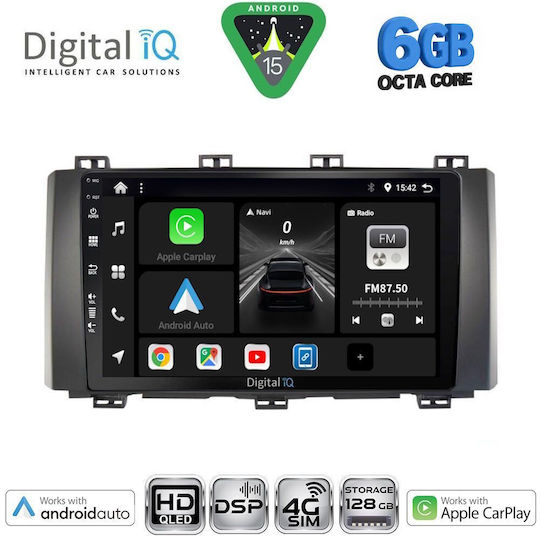 Digital IQ Car Audio System for Seat Ateca 2017-2022 (Bluetooth/USB/WiFi/GPS/Apple CarPlay/Android Auto) with 9" Touch Screen