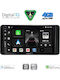 Digital IQ Car Audio System for Toyota Land Cruiser Bluetooth USB WiFi GPS Apple CarPlay Android Auto with 10" Touch Screen