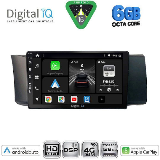 Digital IQ Ηχοσύστημα Αυτοκινήτου για Toyota GT86 Subaru BRZ 2012-2026 (Bluetooth/USB/WiFi/GPS/Apple-Carplay/Android-Auto) με Οθόνη Αφής 9"