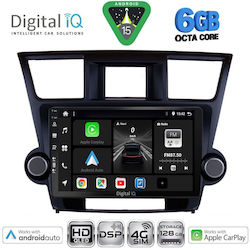 Digital IQ Car Audio System for Toyota Highlander 2008-2015 with Bluetooth USB & GPS