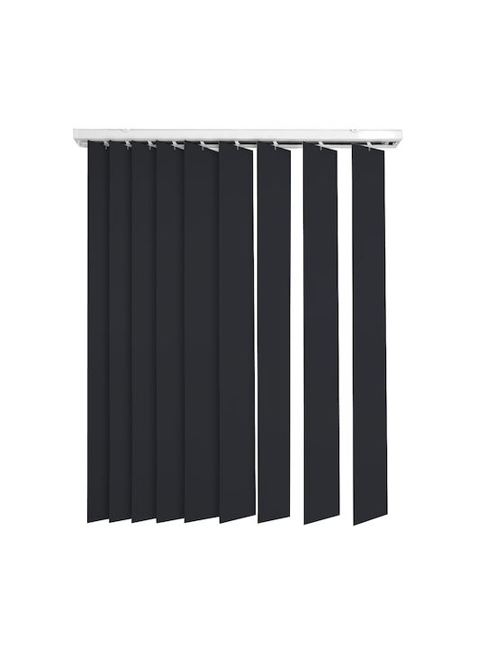 BetterHome 627090 Stor De Umbrare Din Țesătură În Culoare Neagră Lățime 140xÎnălțime 80cm