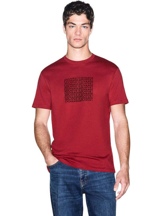 Armani Exchange Kurzarm T-Shirt Rote