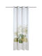Curtain With Grommets Green 140x260cm
