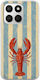 Θήκη Salt & Stripe Collection Catch Honor 400 Smart 5g Flexible Tpu Διάφανη Σιλικόνη