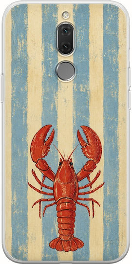 Salt & Stripe Collection Catch Huawei Mate 10 Lite Flexible TPU Transparent Silicone Case
