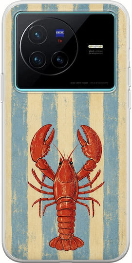 Калъф Salt & Stripe Collection Catch Vivo X80 Гъвкав TPU Прозрачен Силикон