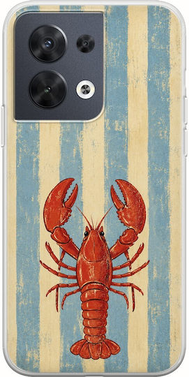Θήκη Salt & Stripe Collection Catch Oppo Reno 8 5g Flexible Tpu Διάφανη Σιλικόνη