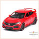 Welly 1:32 Roșu Honda Civic Type R Model Replica Metalică Uși Capotă Portbagaj Deschidere Cu Arc