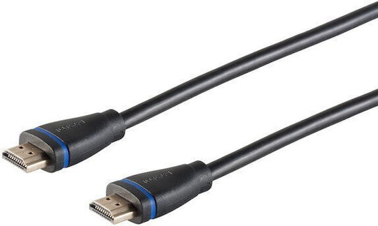 Shiverpeaks HDMI-Kabel männlich - HDMI-Stecker männlich 2m Schwarz
