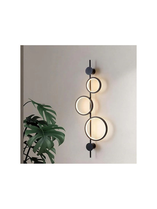 Lightplanet Φωτιστικό Τοίχου LED Μαύρο 100x36εκ. Lightplanet Φωτιστικό Τοίχου LED Μαύρο 100x36εκ.