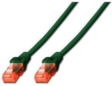 Digitus U/UTP Кат.6 (Gigabit) Мрежов Кабел Ethernet 1м Зелен