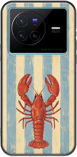 Handyhülle Salt & Stripe Collection Catch Vivo X80 Schwarze Tpu Schwarz Silikon