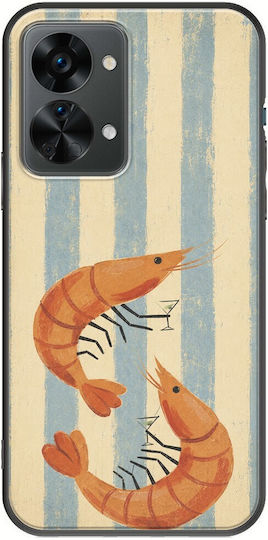 Salt & Stripe Collection Tide Case OnePlus Nord 2T 5G Black TPU Black Silicone
