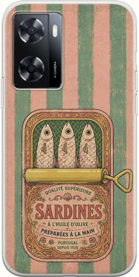 Θήκη Salt & Stripe Collection Tin Oppo A57s Flexible Tpu Διάφανη Σιλικόνη